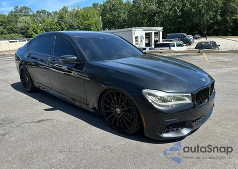 2016 BMW 750 I from USA, damaged, VIN WBA7F0C54GGM20864